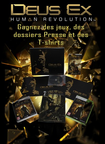 concours,deus ex,gagner,t-shirt,dossier presse