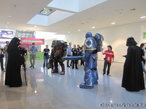 gamescom 2011,photos,insolite,cosplay, dark vador, warhammer