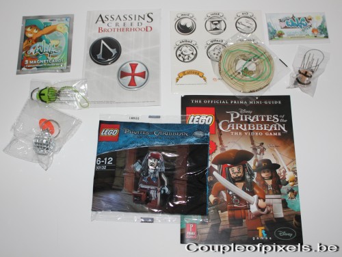 arrivage, goodies, ubisoft, ankama, lego