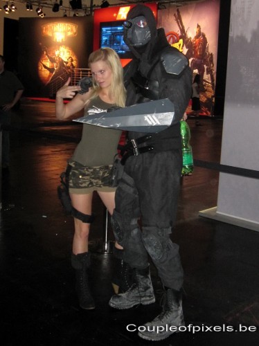 gamescom 2011,photos,insolite,cosplay, prototype, world of tanks girls