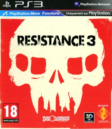 test,resistance,resistance 3,sony,insomniac,fps,ps3