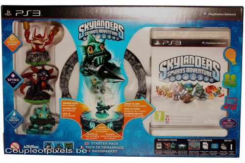 skylanders, spyro, déballage, activision, skylanders spyro adventures, 