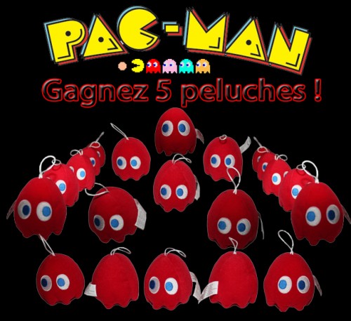 concours, résultats, gagnants, pac man, goodies