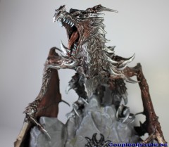 the elder scrolls, skyrim, bethesda, figurine, figurine photo, dragon