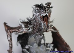 the elder scrolls, skyrim, bethesda, figurine, figurine photo, dragon