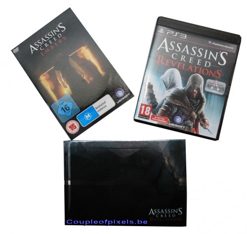 déballage,collector,assassin's creed,assassin's creed revelations,ubisoft