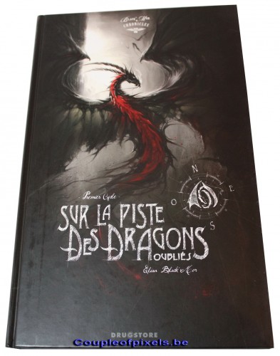 Sur la piste des dragons oubliés, Black'Mor, Glénat, Drugstores, artbook, craquage