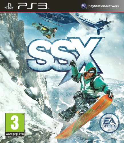 SSX, jaquette, PS3