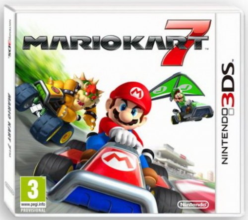 mario kart 7, jaquette