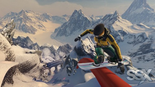 ssx,ea,electronic arts,glisse,test