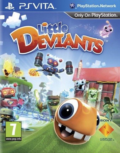 little deviants, jaquette, ps vita