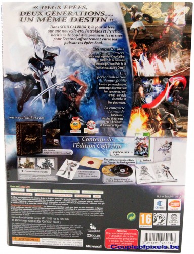 concours,soul calibur 5,soul calibur v,gagner,collector