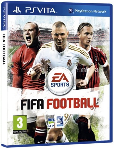 fifa football, ps vita, jaquette