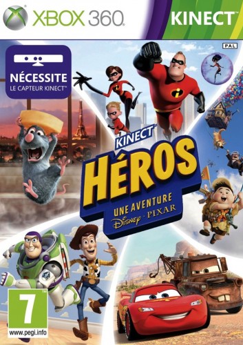 Test, Kinect Heros une aventure disney pixar, xbox360, kinect, microsoft, disney, pixar