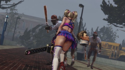 lollipop chainsaw,preview,event,warner,juliet starling,sexy