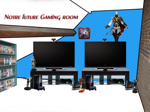 gaming room,vie du blog
