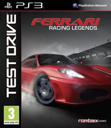 test drive ferrari racing legends, jaquette, PS3