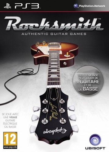 rocksmith,ubisoft,guitare, jaquette, PS3