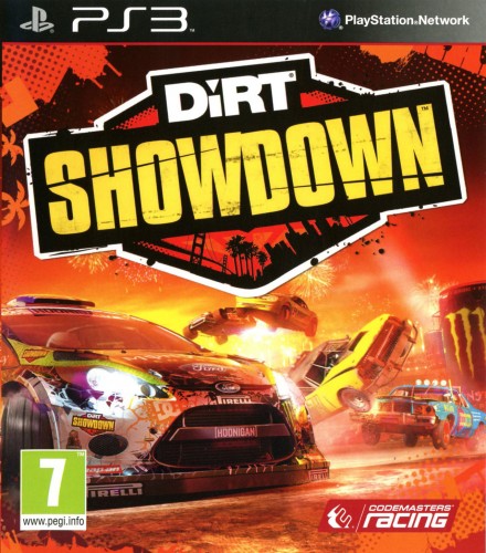 Dirt Showdown, jaquette, ps3