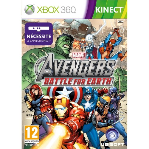 Marvel Avengers Battle for Earth, jaquette