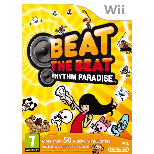 beat the beat,wii,jaquette