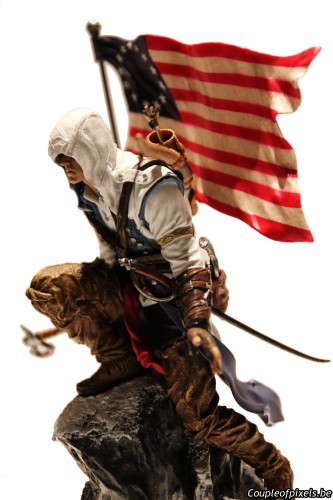 assassin's creed 3,collector,freedom edition,déballage,goodies,figurine