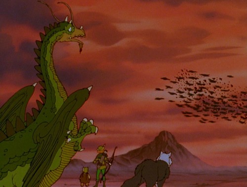 nostalgie, le vol des dragons, the flight of dragons, film, dessin animé, culte