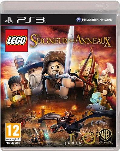 lego le seigneur des anneaux, jaquette ps3