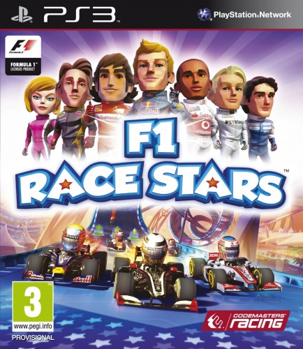 f1 race stars,test,codemasters,mario kart like
