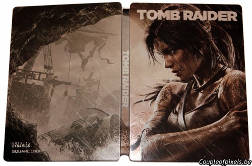 tomb raider,steelbook,t-shirt,arrivage,square enix,goodies