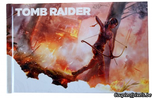 tomb raider,collector,déballage,lara croft,figurine,survival kit