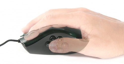 razer naga hex,souris gamer,test,moba