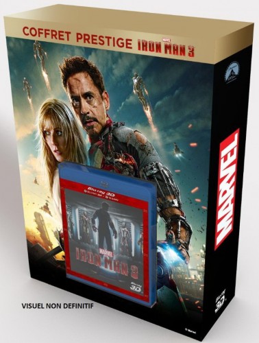 iron man 3,marvel,blu-ray,collector,craquage