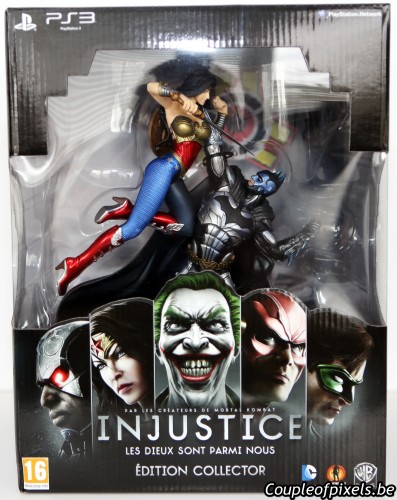 injustice gods among us,injustice,collector,déballage,warner,figurine