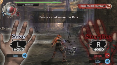 soul sacrifice,test,ps vita,sony