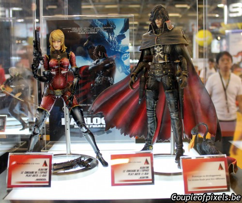 figurine,harlock,albator,2013,square enix,play arts kai,nausicaa,yuki kei