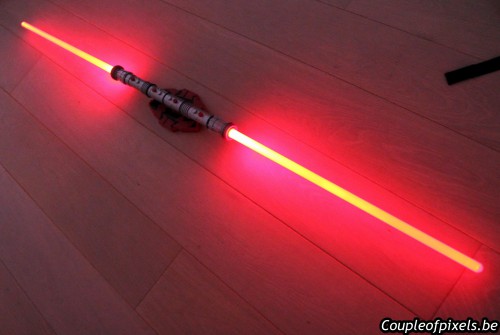 star wars,sabre laser,craquage,déballage