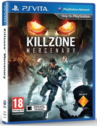 killzone mercenary, jaquette PS Vita