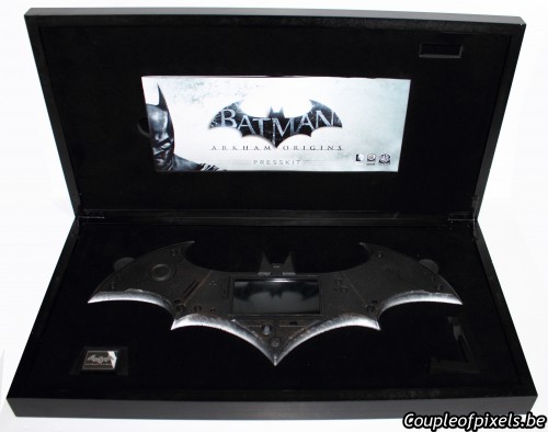 kit presse,batman,batman arkham origins,warner,batarang