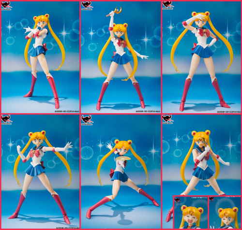 sailor moon, dvd, coffret, figuarts, bandai,