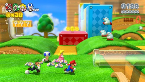 super mario 3d world,test,wii u,nintendo