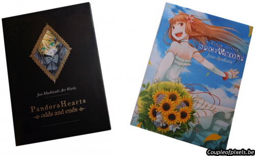 artbook, spice & wolf, pandora heart, craquage