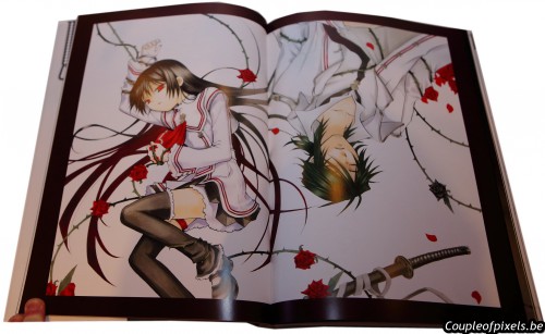 artbook, spice & wolf, pandora heart, craquage