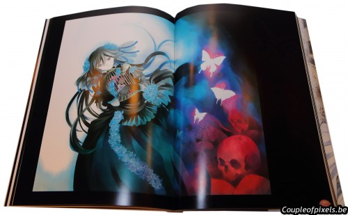 artbook, spice & wolf, pandora heart, craquage