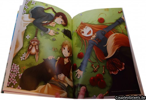 artbook, spice & wolf, pandora heart, craquage