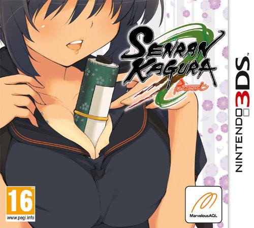 senran kagura burst,test,3ds,beat them all,sexy