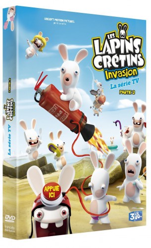 lapins crétins,invasion,série animée