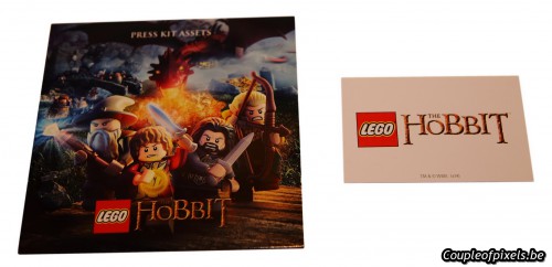 lego the hobbit,déballage,kit presse,goodies