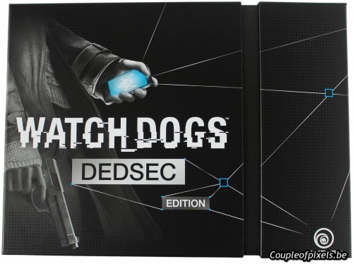 watchdogs,watch dogs,collector,dedsec,déballage,figurine,goodies