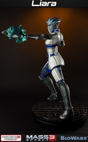 gaming heads,liara,mass effect,figurine,statuette